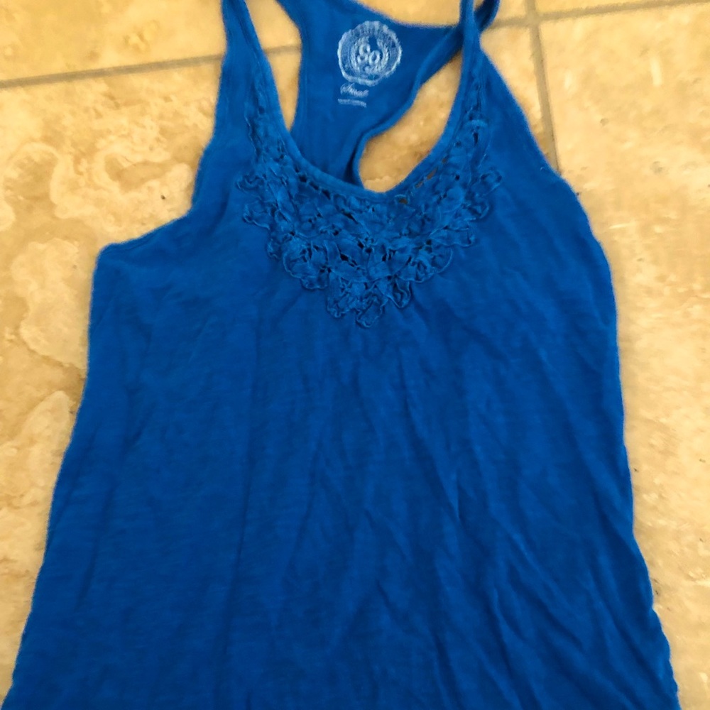 SO tank top in blue size small
